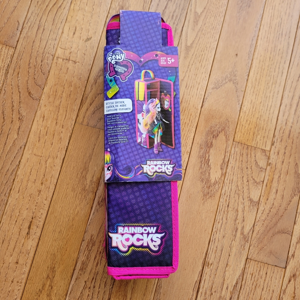 NWT My Little Pony Equestria Girls Rainbow Rocks Style Locker Hasbro 2014